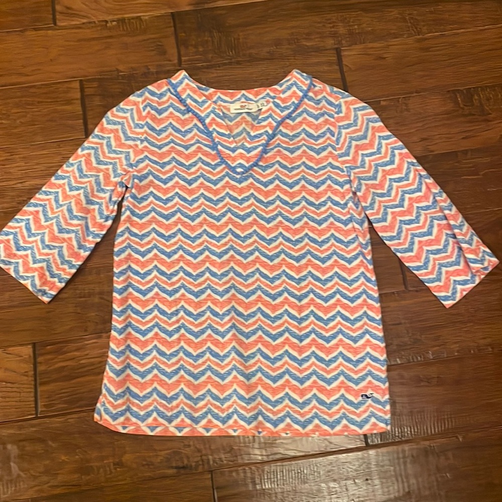 Vineyard Vines whale tail tunic XS size 5-6